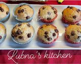 A picture of step 4 of Banana and Chocolate Chip Muffins:.