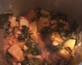 A picture of step 10 of Tuscan Bean and Kale Soup.
