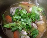 Hình bước làm 6 của món Sườn Heo Nấu Đậu