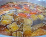 Hình bước làm 3 của món Bún riêu giả chiến (Bún riêu tôm tép)