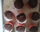 Foto langkah ke 3 dari resep Triple Choco Muffin.