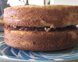 A picture of step 13 of Vanilla Cake with Chocolate Frosting.