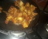 A picture of step 1 of Vegetable seekh kabab.