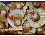 Foto langkah ke 10 dari resep Kerang Kipas Pedas Manis.