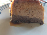 Flan de leche chocolatada