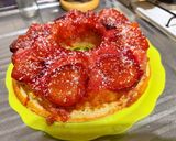 Foto del paso 4 de la receta: Torta invertida de ciruelas