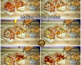 A picture of step 9 of Arabian Chicken Fatayers also in Pita wraps and pita pockets.