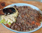 Foto del paso 5 de la receta: Budín de zapallo italiano con carne