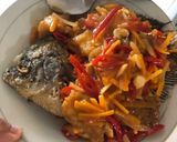 Foto langkah ke 8 dari resep Gurame Asam Manis.