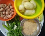 चीजी सोया कबाब (Cheesy soya kabab recipe in Hindi) रेसिपी चरण 1 फोटो