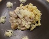 Tejszínes csirke gombával recept fázis 4 fotója