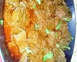 A picture of step 3 of Spicy fried kaleji🔥.