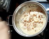 A picture of step 6 of Creamy Mushroom with Peri Peri Sauce.