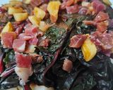 Foto del paso 6 de la receta: Acelgas rojas con jamón