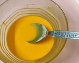 A picture of step 4 of Cookies custard pudding.