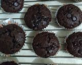Foto langkah ke 7 dari resep Muffin Cokelat.