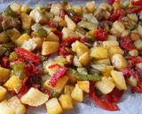 Foto del paso 3 de la receta: Lubina al ajillo con salteado de verduras