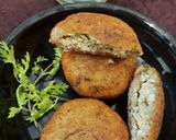 A picture of step 4 of Vrat wali Kachori.