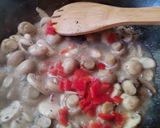 Foto del paso 2 de la receta: Tallarines con Yogur y Champiñones