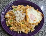 รูปขั้นตอนการทำที่ 4 ของ ข้าวผัดปู
