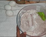 A picture of step 1 of Basic chocolate sponge.