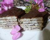 Une image de l'étape 5 de Dessert aux biscuit creme au chocolat.