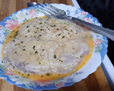 Foto del paso 3 de la receta: Rape rebozado con salsa de morrón y ajo
