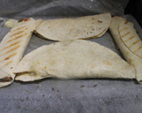Foto del paso 6 de la receta: Tortitas mexicanas con surimi y atún al grill doble