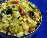 रोस्टेड पोहा चिवडा (Roasted Poha Chivda recipe in Hindi) रेसिपी चरण 6 फोटो