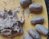 A picture of step 3 of Arbi ke kebab.