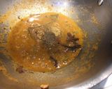 A picture of step 5 of Navratan Korma (no onion no garlic).