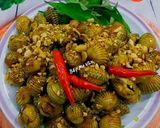Hình bước làm 4 của món Sò huyết rang me