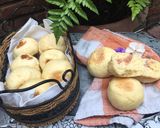 Foto del paso 7 de la receta: PANCITOS RELLENOS DE JAMÓN Y QUESO EN LA SARTÉN 🥖🧀🥓🍳