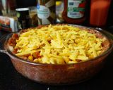 Foto langkah ke 5 dari resep Burger and Pasta Pie.