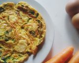 Foto langkah ke 3 dari resep 415. Dadar telur wortel.