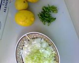 A picture of step 3 of Chicken Sisig.