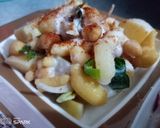 A picture of step 2 of Chatpata Mix Plate.