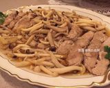 A picture of step 8 of Savory Pork Rolls with Two Kinds of Mushrooms.