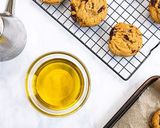 A picture of step 7 of Chocolate Chunk Olive Oil Cookies.