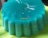 Foto langkah ke 11 dari resep Puding laut (ocean puding) a.k.a Puding lumut blue ocean.