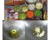 A picture of step 2 of Chinese Fried Rice.