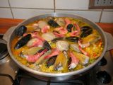 Paella fácil, a la chilena