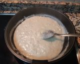 Foto del paso 3 de la receta Calabacín luna con bechamel de gambas