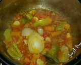 Foto del paso 2 de la receta Cocido Andaluz con calabazas y habichuelas