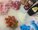 Foto del paso 1 de la receta: Noodle con carne y verduras al wok