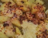 A picture of step 3 of Aloo methi.