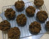 Foto langkah ke 6 dari resep Bolu pisang coklat mekar.
