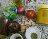 A picture of step 1 of Mutton Roghan josh.