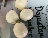 Une image de l'étape 1 de Champignons et aubergines marinées grillées.