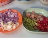 Foto langkah ke 1 dari resep Oseng Tempe Labu Siam Simple.